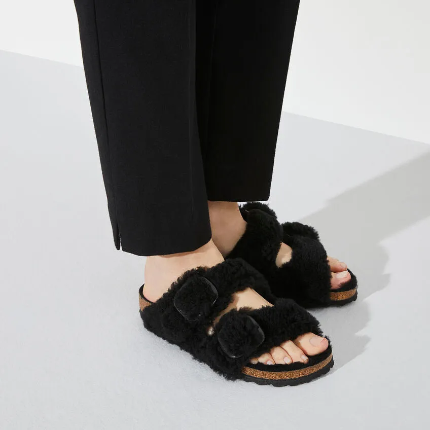 Arizona Shearling Teddy Black