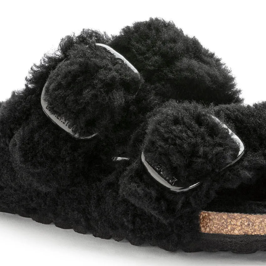 Arizona Shearling Teddy Black