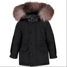 Baby Black "SENEZ" Coat