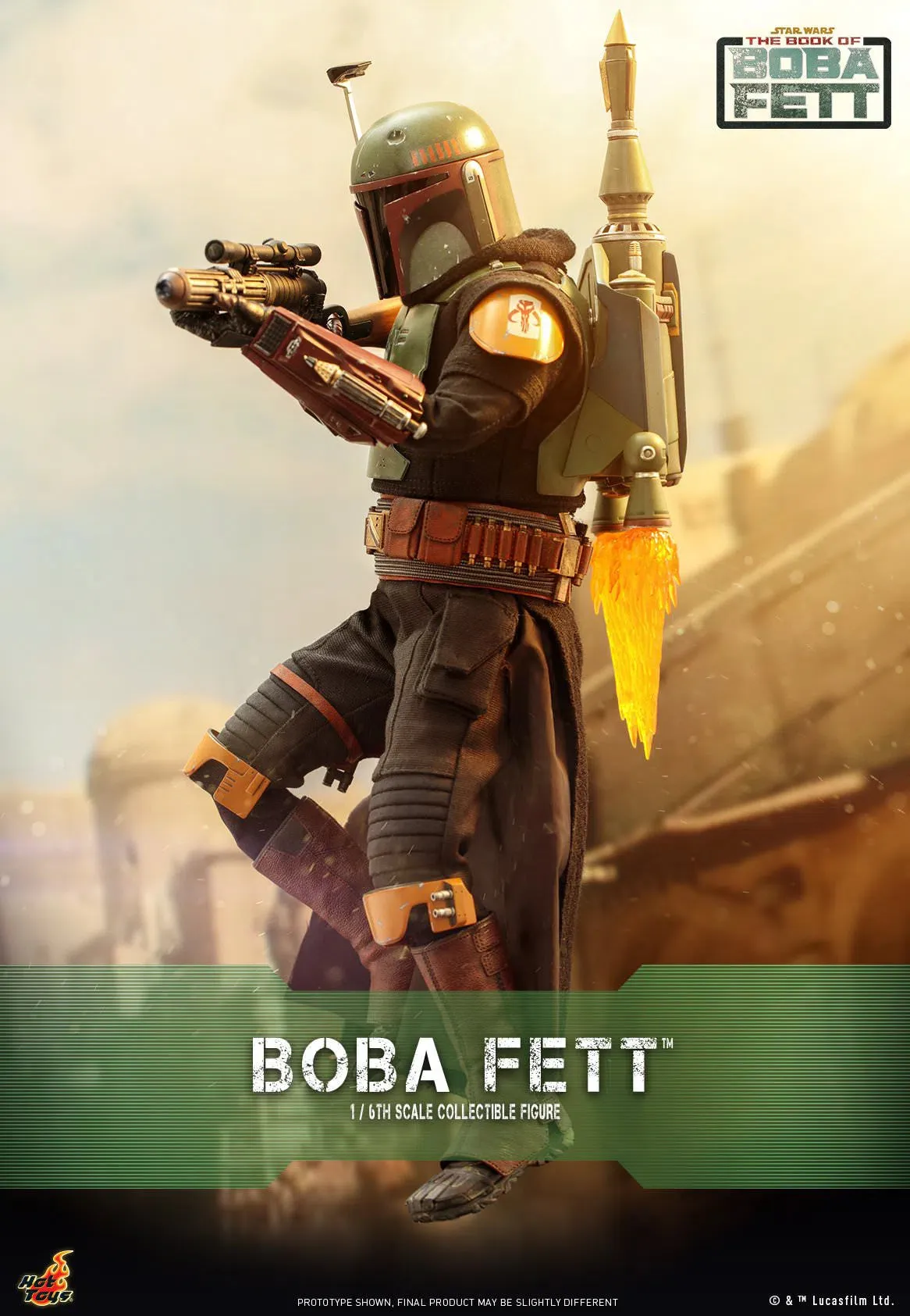 Boba Fett: Star Wars: The Book Of Boba Fett: TMS078: Hot Toys