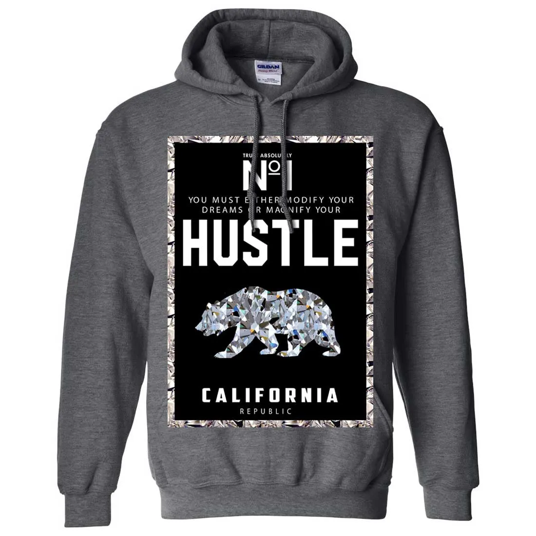 California Republic No. 1 Diamond Hustle Sweatshirt Hoodie