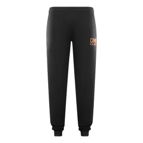 Cavalli Class Bold Logo Black Sweat Pants