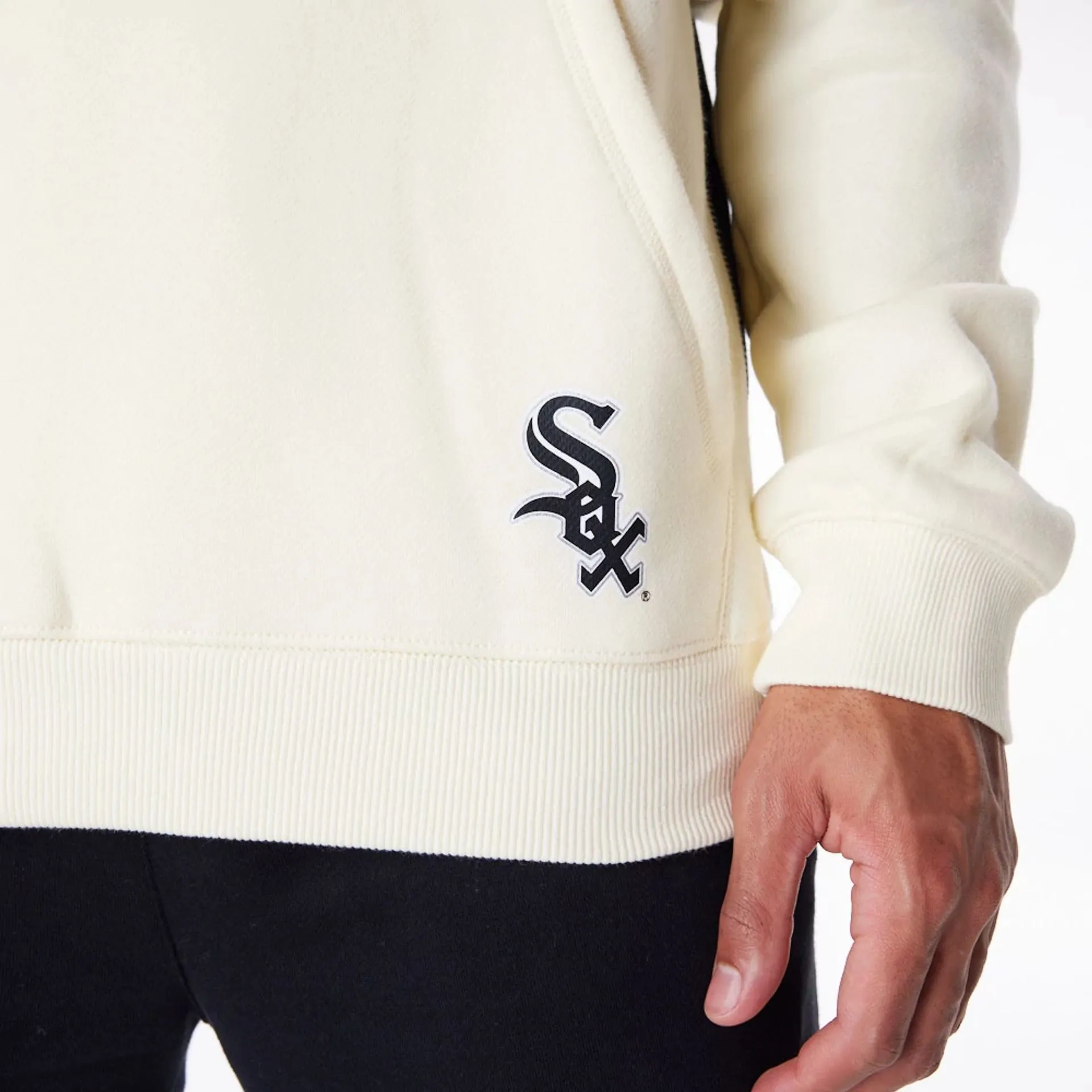 Chicago White Sox MLB Chrome White Pullover Hoodie