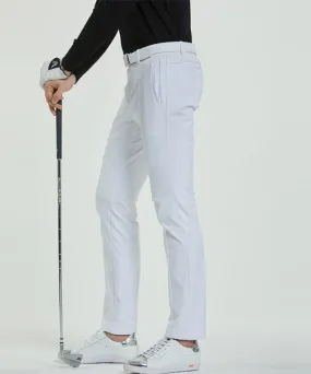 Clooney Incision Line Pants - White