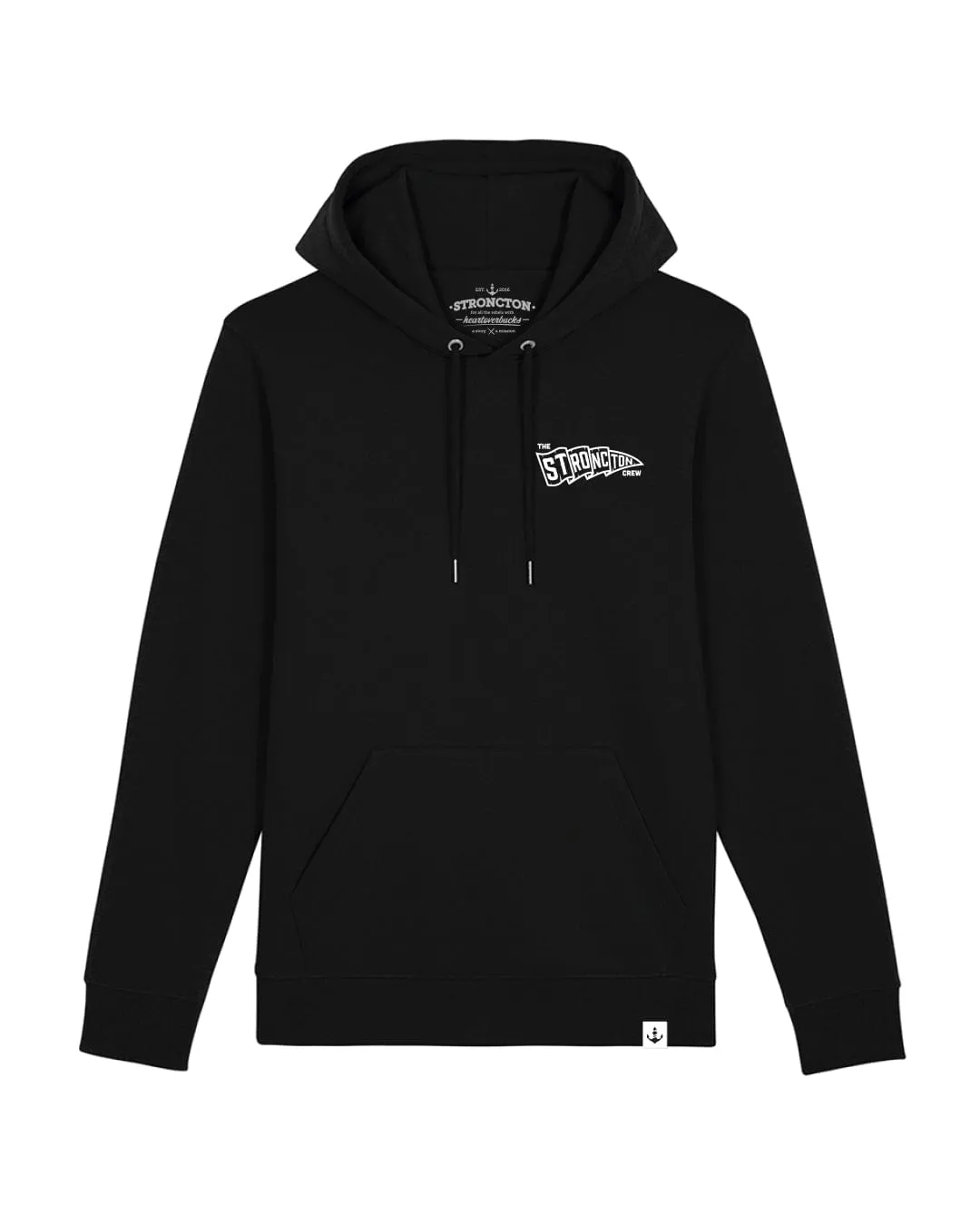 Crew Flag Hoodie - Black