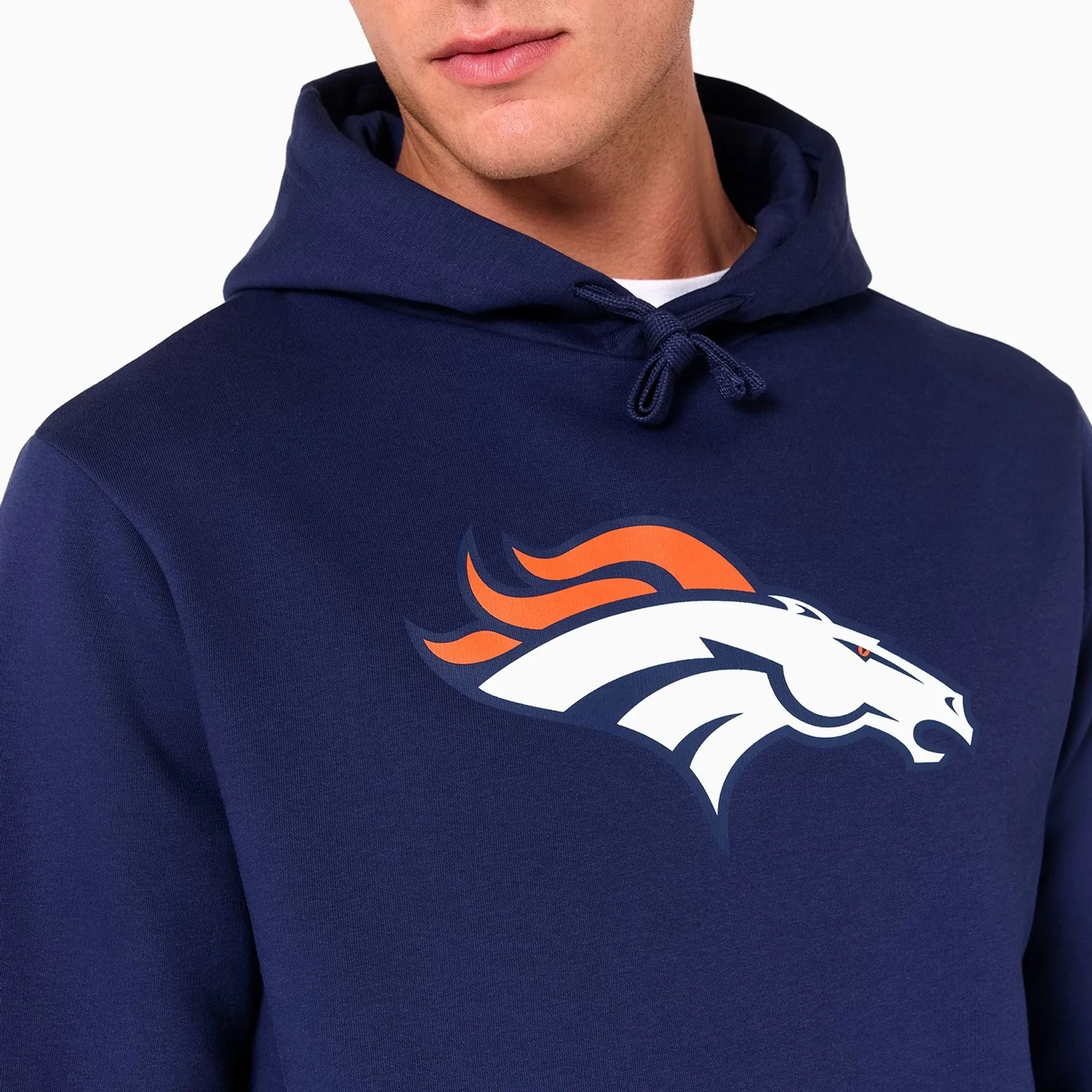 Denver Broncos NFL Navy Pullover Hoodie