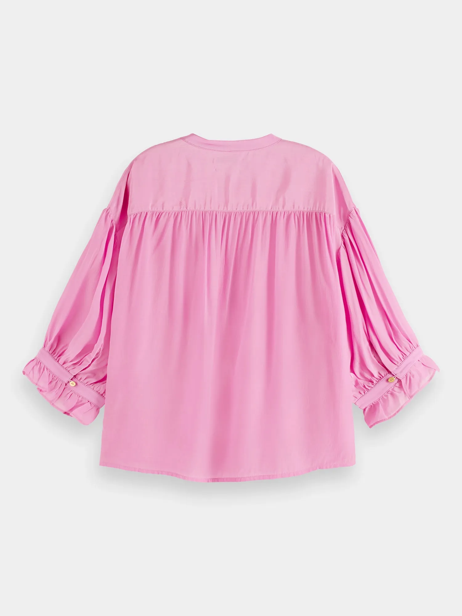 Elbow sleeve easy popover top