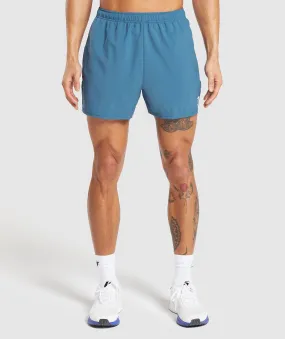 Gymshark Arrival 5" Shorts - Utility Blue