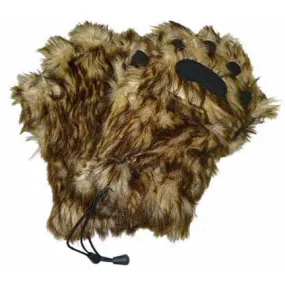 Kids Chewie Faux Fur Mittens