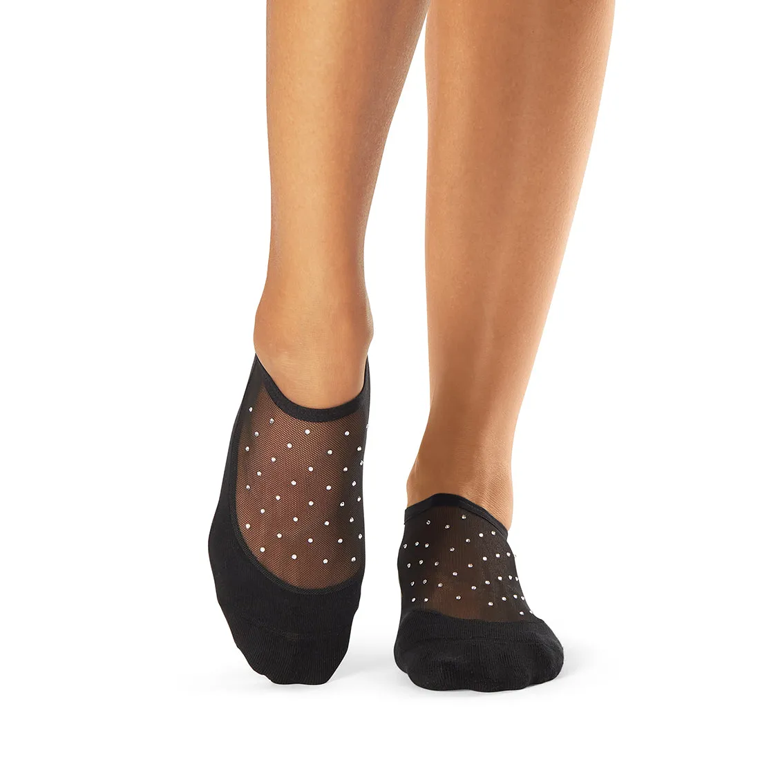 Maddie Grip Socks - Black Sparkle (Pilates / Barre)