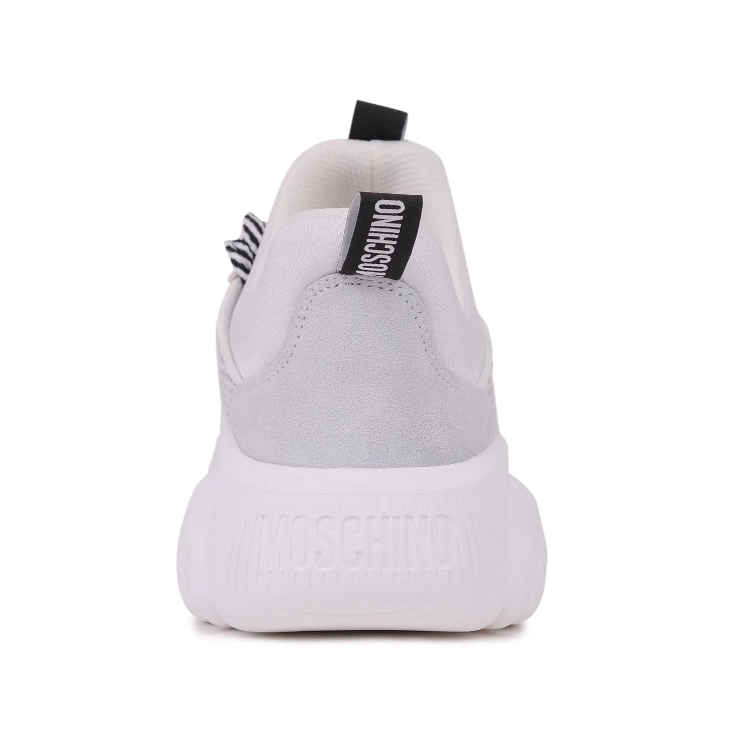 MOSCHINO TEDDY SNEAKERS IN WHITE