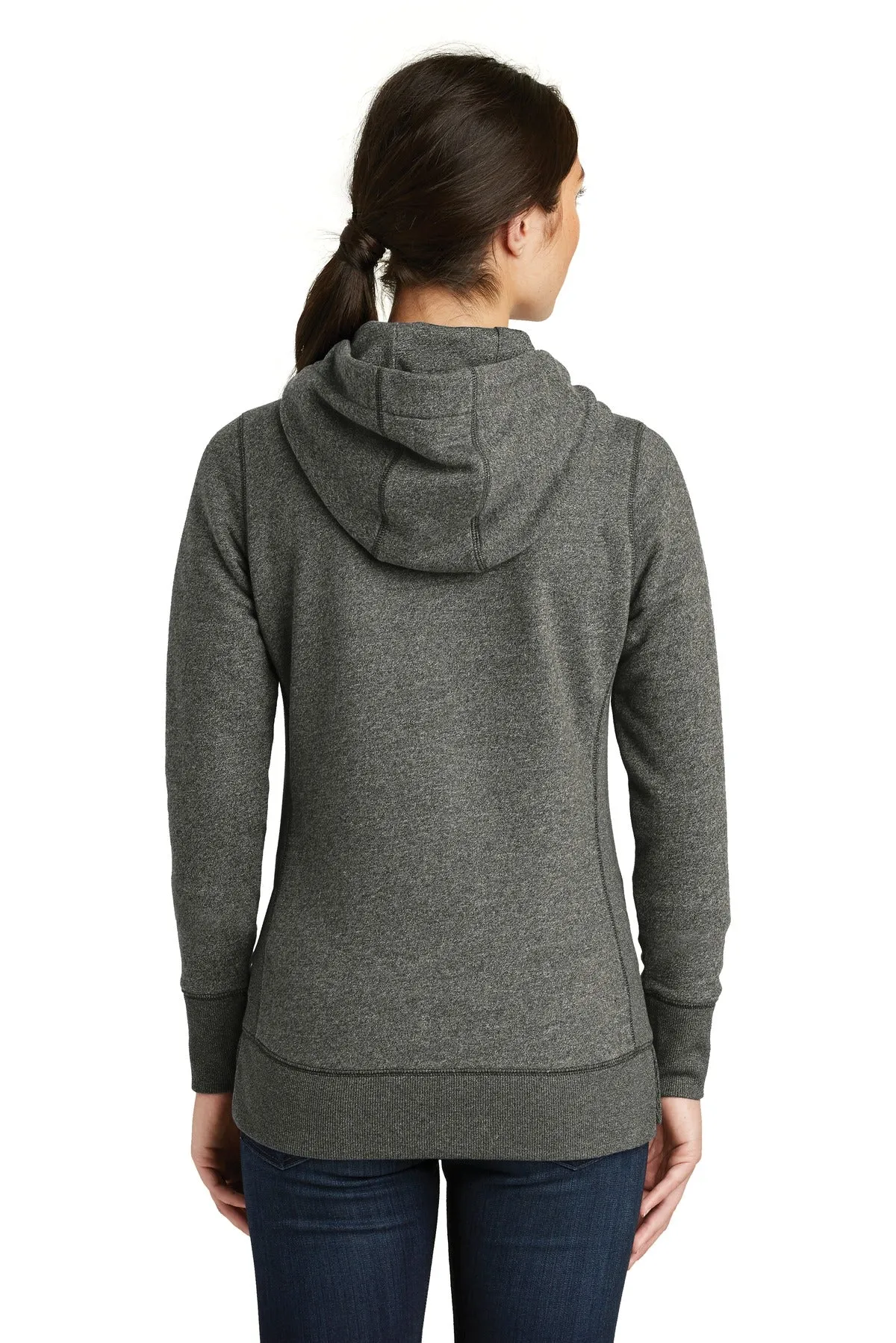 New Era Ladies French Terry Full-Zip Hoodie. LNEA502