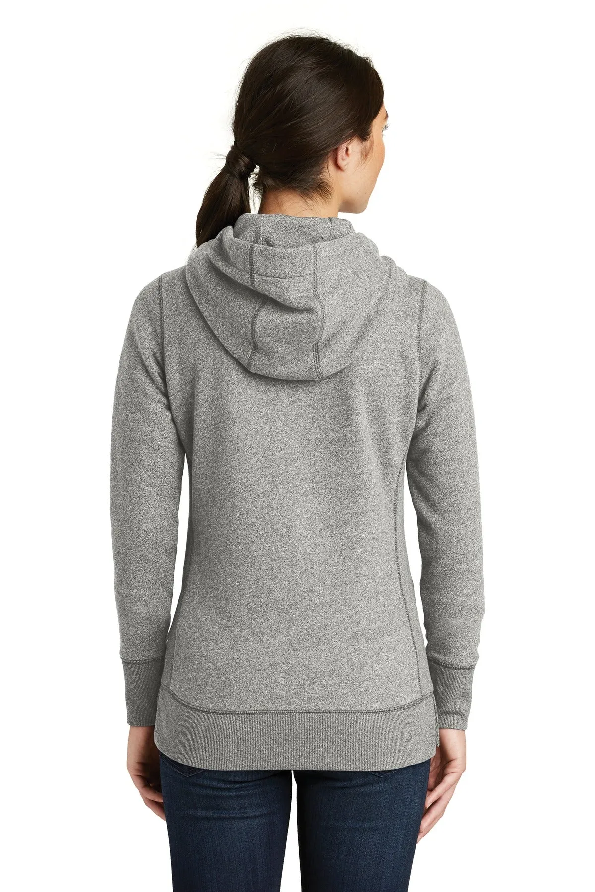 New Era Ladies French Terry Full-Zip Hoodie. LNEA502