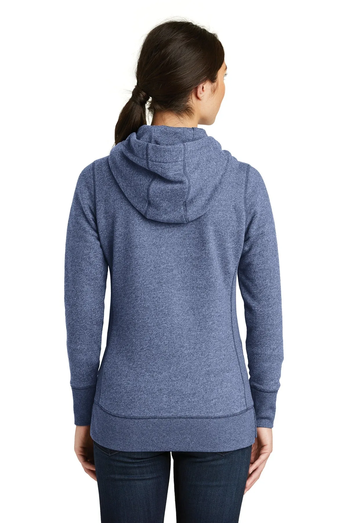 New Era Ladies French Terry Full-Zip Hoodie. LNEA502