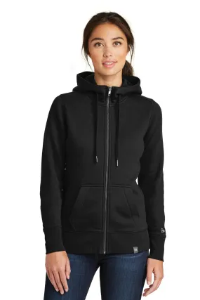 New Era Ladies French Terry Full-Zip Hoodie. LNEA502