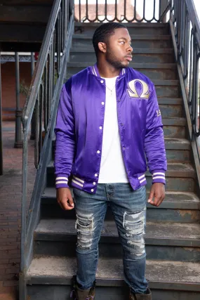 Omega Purple Bomber Jacket