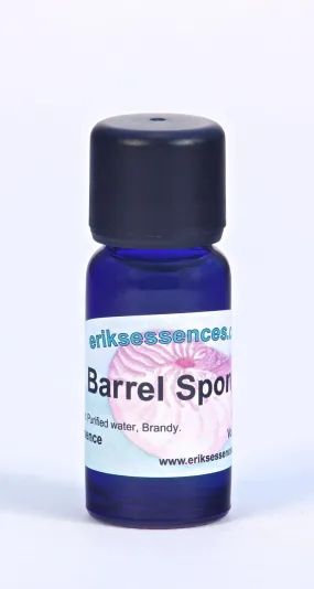 SE 02. Barrel Sponge - turquoise blue/indigo Sea Essence. 15ml