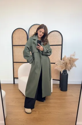 Siha coat in olive