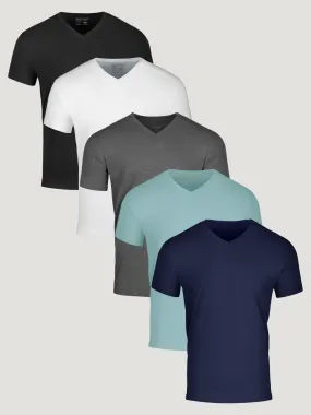 Spring Foundation V-Neck 5-Pack