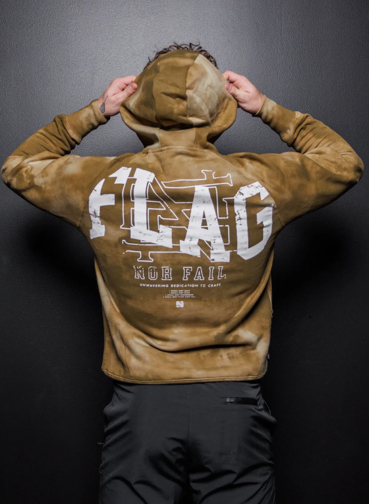 WAVE HOODIE - WEAR & TEAR CAMO